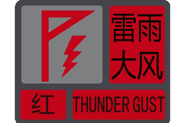 福建省邵武市发布雷雨大风红色预警