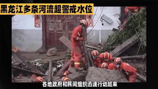 黑龙江省多条河流水文站点水位超警戒线