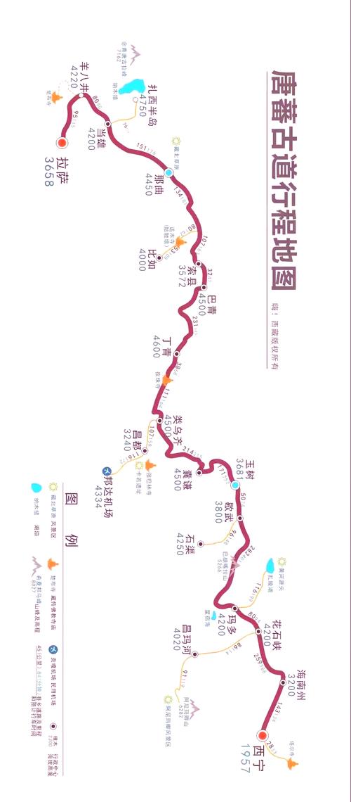 青藏中线(唐蕃古道)进藏自驾旅游线路正式对外发布