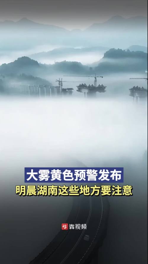广西壮族自治区宁明县发布大雾黄色预警
