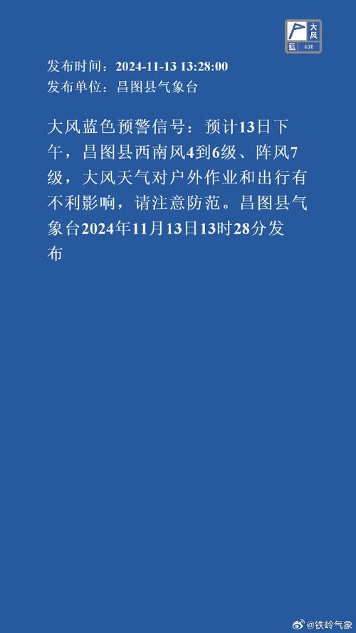 山东省青州市发布大风蓝色预警_2