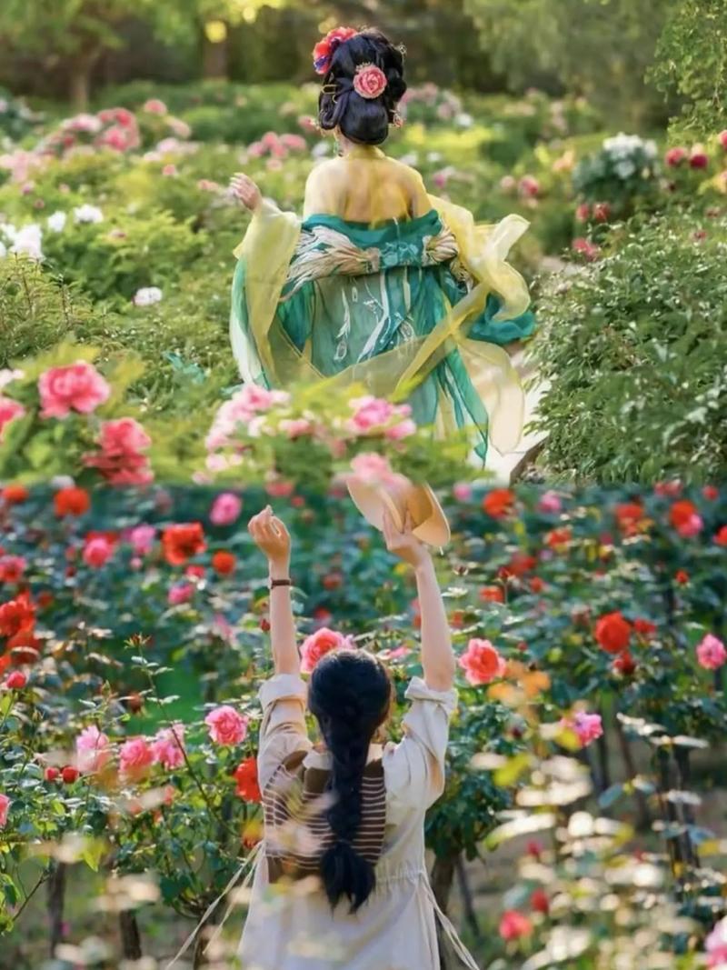 赏花季掀起“约拍热”
