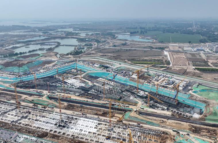 雄忻高铁雄安新区地下段建设有序推进