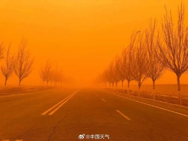 新疆维吾尔自治区若羌县发布沙尘暴黄色预警_2