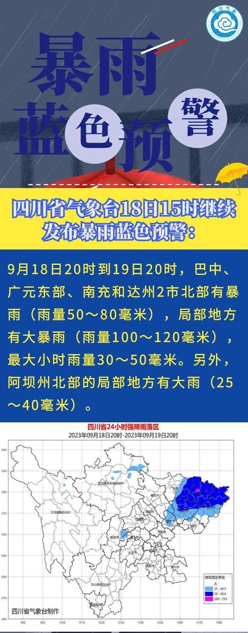重庆市渝北区发布暴雨蓝色预警_1