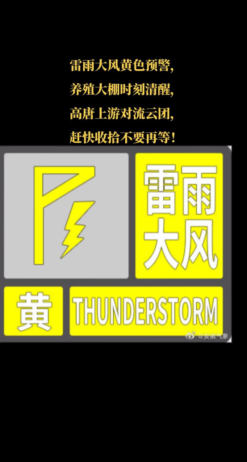 陕西省城固县发布雷雨大风黄色预警_1