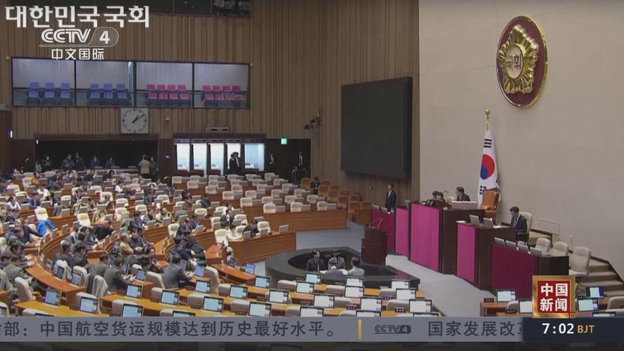 韩国国会全体会议通过“解除戒严”决议