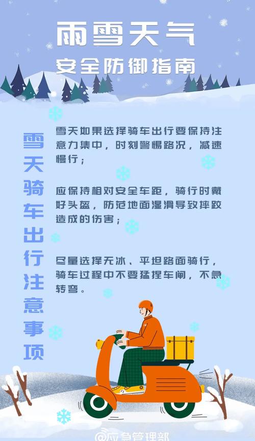 雪天出行 这些安全提示请收好→