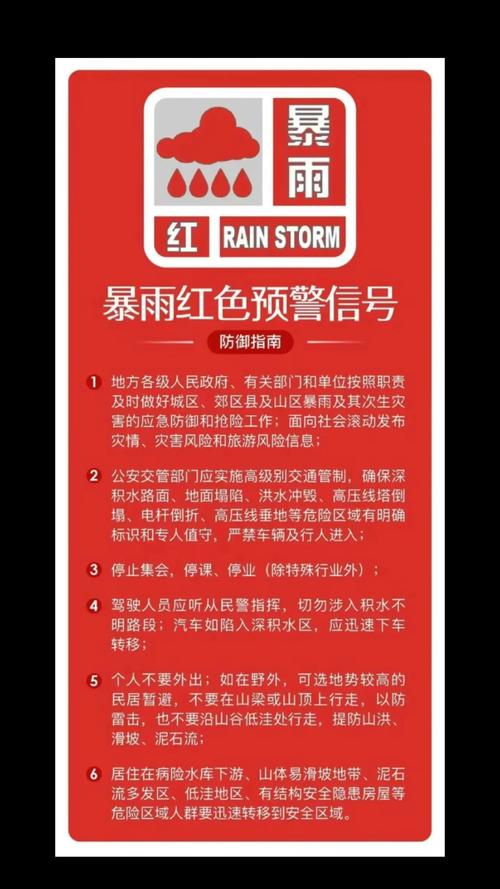 湖北省汉川市发布暴雨红色预警_1