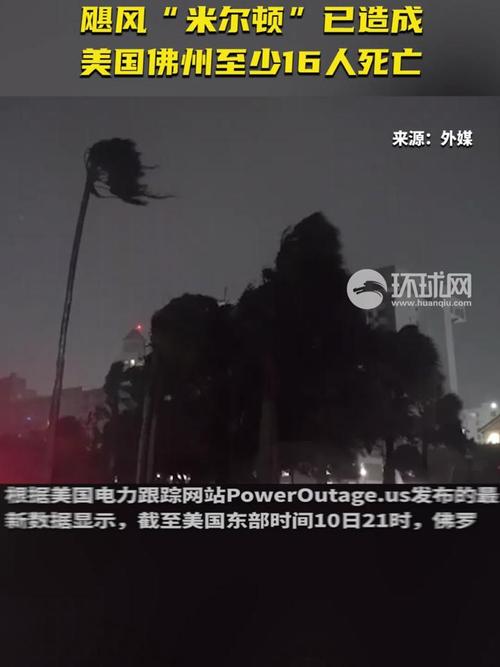 飓风“米尔顿”过境数日 记者探访美国佛罗里达州洪水区域→