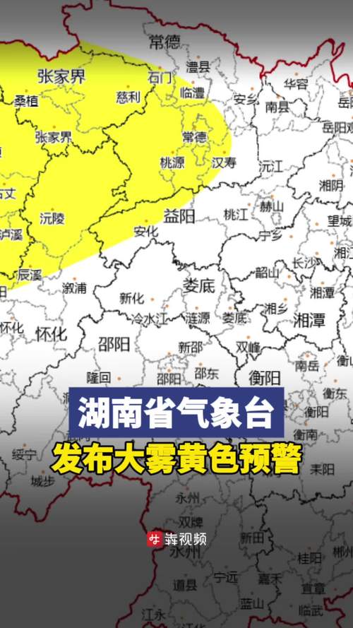 湖南省临湘市发布大雾黄色预警_2