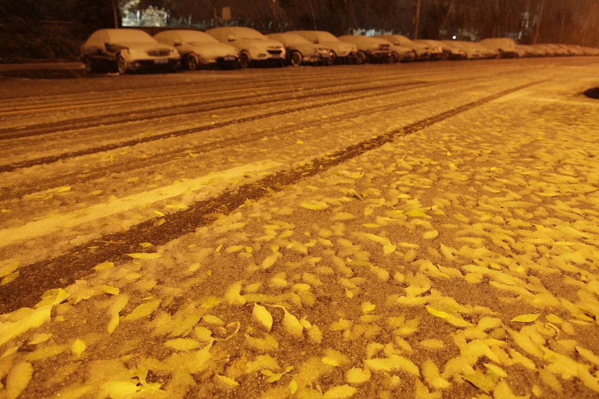 河南省沁阳市发布暴雪橙色预警