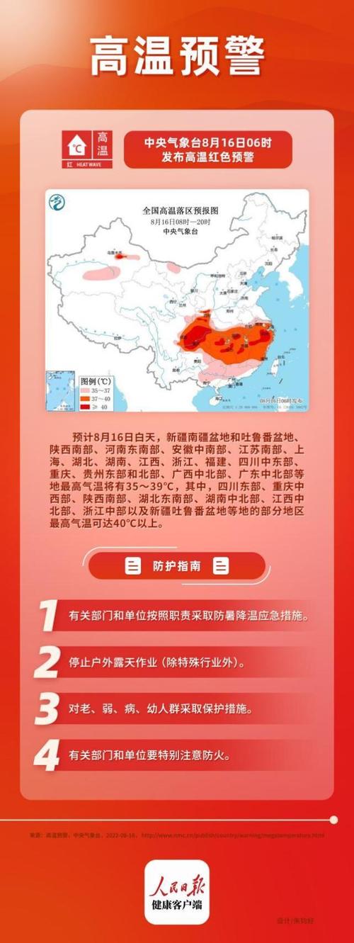 重庆市丰都县发布高温红色预警_1