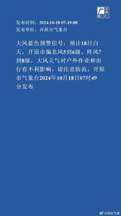 辽宁省阜新市发布大风蓝色预警_3