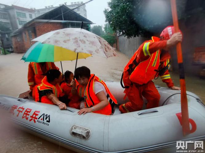 江西省武宁县发布暴雨红色预警