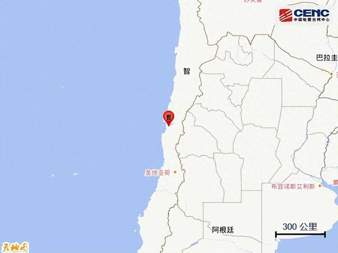 智利发生5.1级地震
