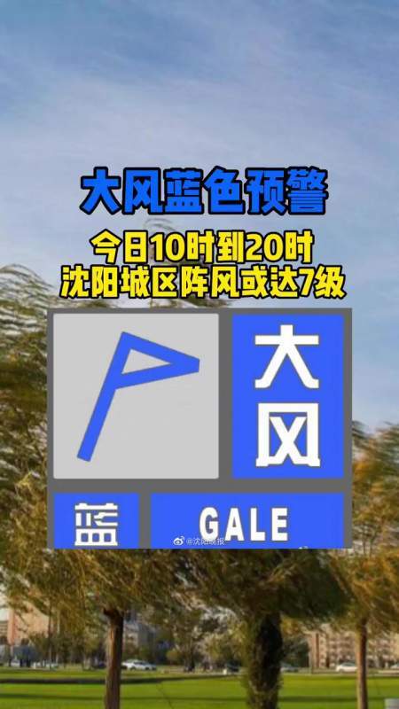 辽宁省本溪市发布大风蓝色预警_9