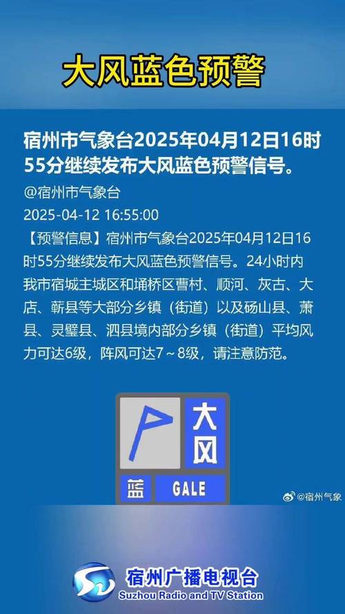 新疆维吾尔自治区哈密地区发布大风蓝色预警