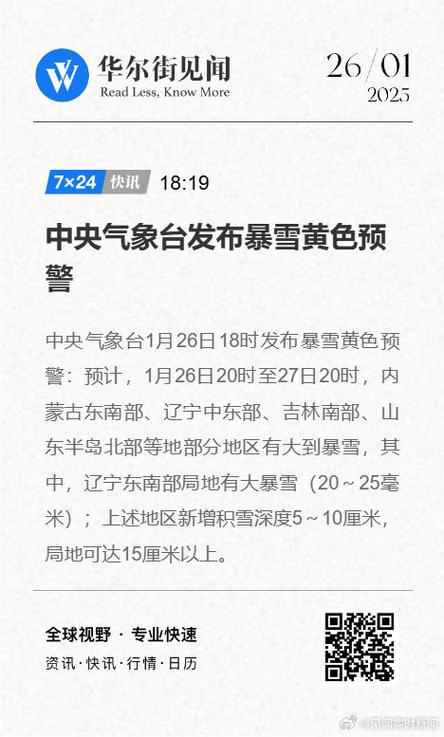 新疆维吾尔自治区福海县发布暴雪黄色预警