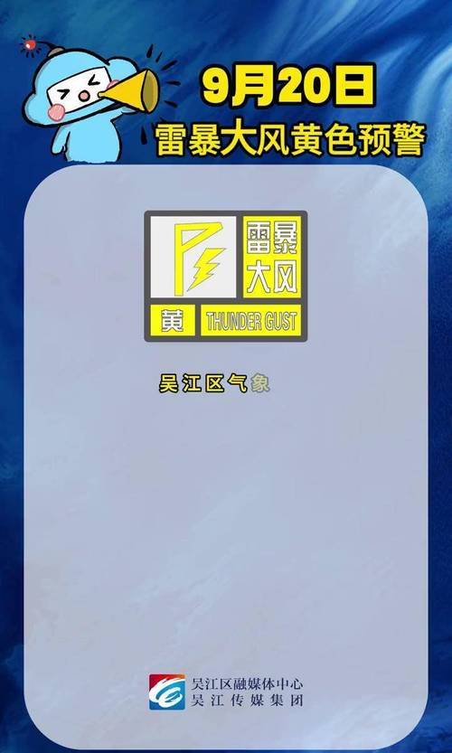 河南省新野县发布雷暴大风黄色预警