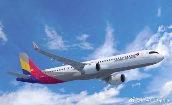 韩国韩亚航空一客机起飞时发动机异常 有乘客称“发动机冒火花”