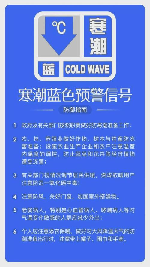 辽宁省凤城市发布寒潮蓝色预警