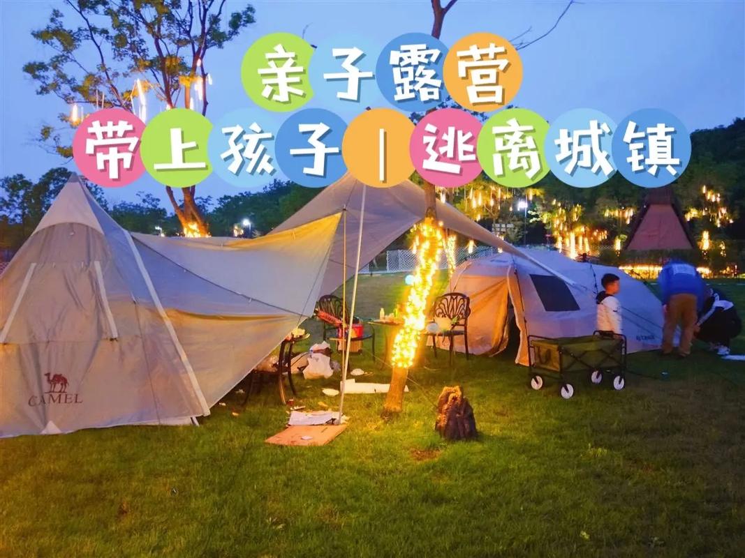 贴近自然感情升温 亲子露营受“带娃族”追捧