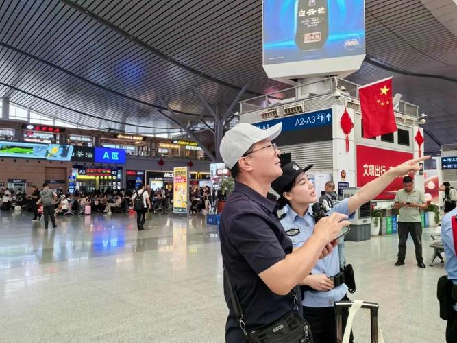 长沙南站派出所民警用执着坚守换来近百万名旅客平安出行