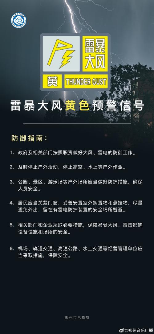 黑龙江省嘉荫县发布雷雨大风黄色预警