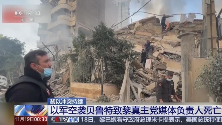 以军机在黎首都贝鲁特上空突破音障发出巨响