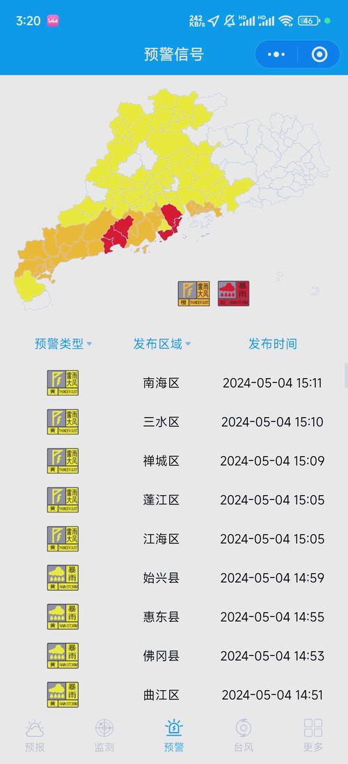 广东今天仍处降雨影响核心时段 珠三角粤东市县局地有特大暴雨
