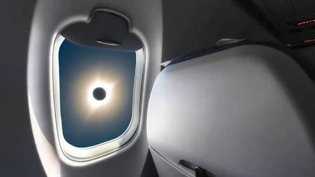 陆地和空中看日全食有何不同?资深机长解答