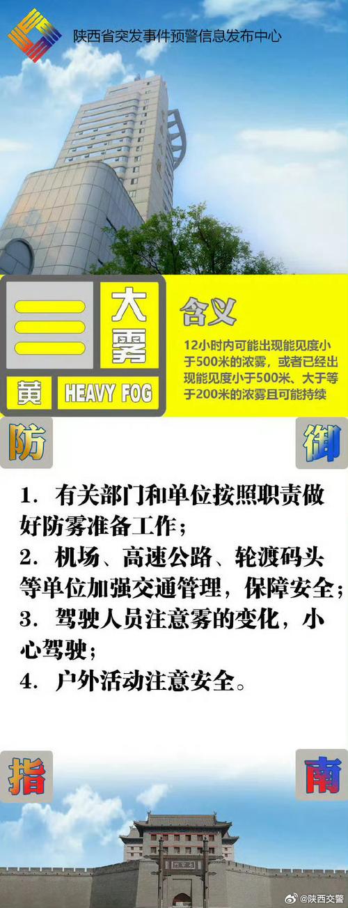 黑龙江省大兴安岭地区发布大雾黄色预警_1