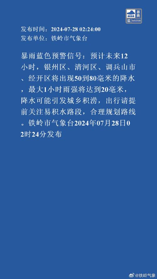 上海市浦东新区发布暴雨蓝色预警