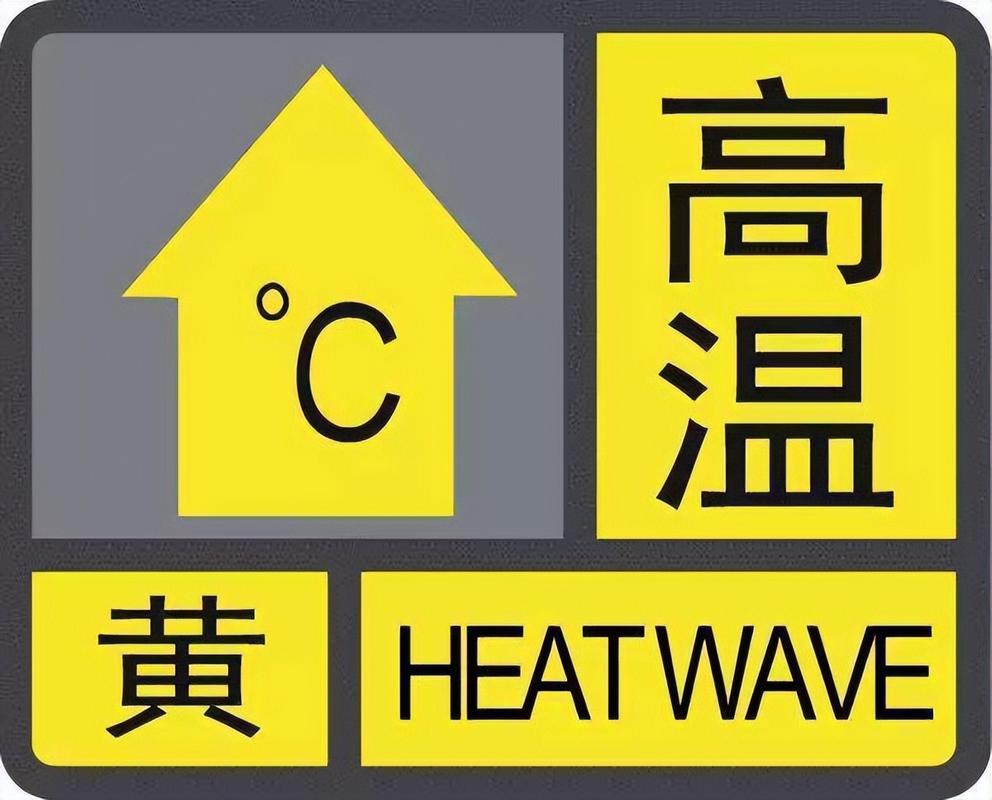 山东省枣庄市发布高温黄色预警