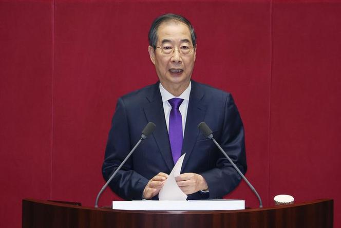 韩国代总统韩德洙:在韩国国会达成协议前将不会任命宪法法院新法官
