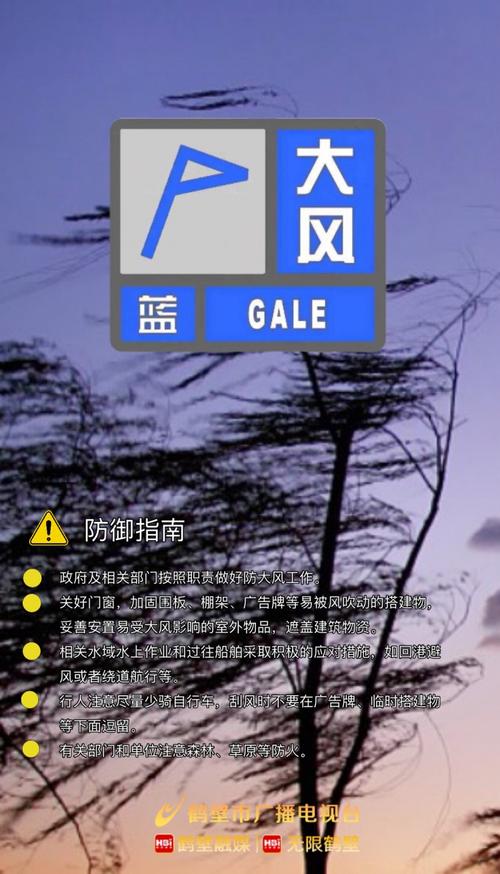 贵州省清镇市发布大风蓝色预警_4