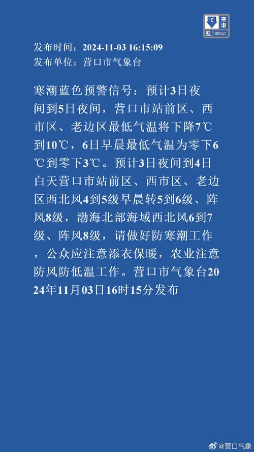 河北省张家口市发布寒潮蓝色预警_1