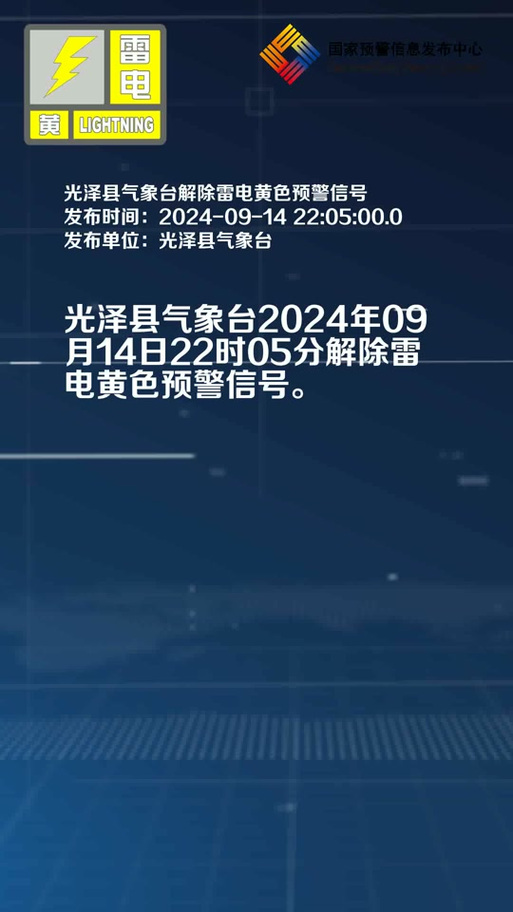 福建省光泽县发布降温黄色预警