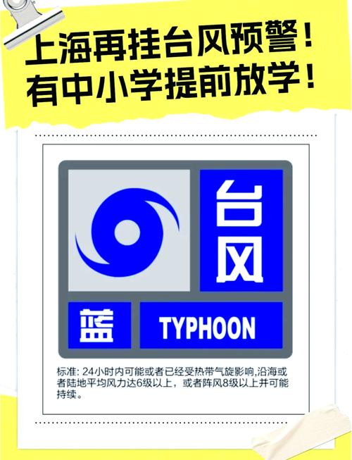 上海市嘉定区发布台风蓝色预警