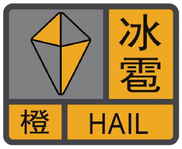 湖南省道县发布冰雹橙色预警_2